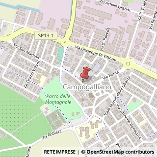 Mappa Via Giuseppe Garibaldi, 26, 41011 Campogalliano, Modena (Emilia Romagna)