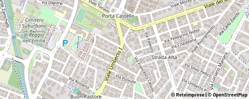 Mappa Reggio nell'Emilia