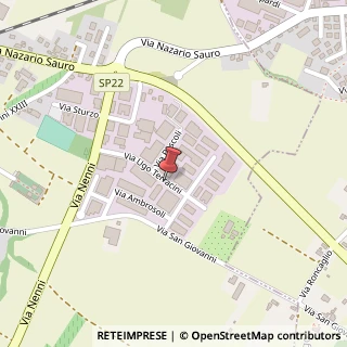 Mappa Via Terracini, 9c, 42021 Bibbiano, Reggio nell'Emilia (Emilia Romagna)