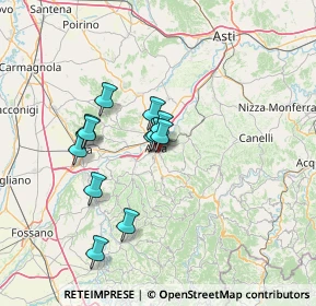 Mappa Via Giuseppe Verdi, 12051 Alba CN, Italia (11.14333)