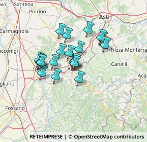 Mappa Via Giuseppe Verdi, 12051 Alba CN, Italia (10.577)