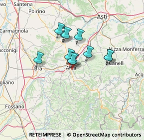 Mappa Via Giuseppe Verdi, 12051 Alba CN, Italia (9.91)