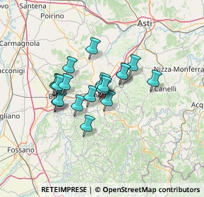 Mappa Via Giuseppe Verdi, 12051 Alba CN, Italia (9.4095)