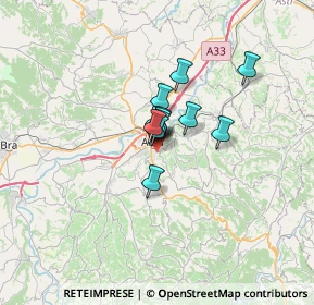 Mappa Via Giuseppe Verdi, 12051 Alba CN, Italia (3.38333)