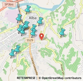 Mappa Via Giuseppe Verdi, 12051 Alba CN, Italia (1.03917)