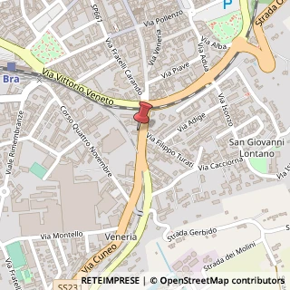 Mappa Via Cuneo, 18, 12062 Cherasco, Cuneo (Piemonte)