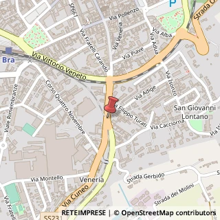 Mappa Via Cherasco, 1, 12042 Bra, Cuneo (Piemonte)