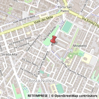 Mappa Via Giacomo Matteotti, 14, 42122 Reggio nell'Emilia, Reggio nell'Emilia (Emilia Romagna)