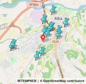 Mappa Strada Rorine, 12051 Alba CN, Italia (0.83615)