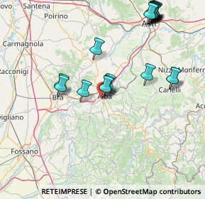 Mappa Strada Rorine, 12051 Alba CN, Italia (18.23368)