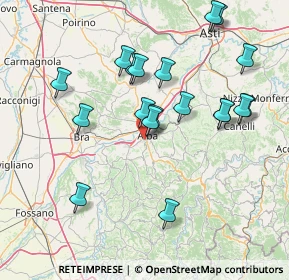 Mappa Strada Rorine, 12051 Alba CN, Italia (15.48632)