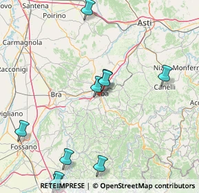 Mappa Strada Rorine, 12051 Alba CN, Italia (26.11429)