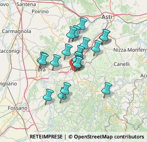 Mappa Strada Rorine, 12051 Alba CN, Italia (10.91263)