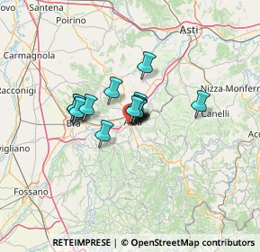 Mappa Strada Rorine, 12051 Alba CN, Italia (7.19375)