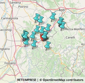 Mappa Strada Rorine, 12051 Alba CN, Italia (10.27)