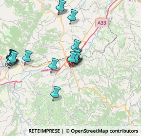 Mappa Strada Rorine, 12051 Alba CN, Italia (8.029)