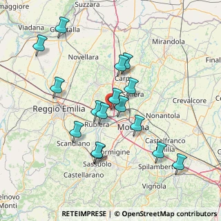 Mappa Via Orazio Vecchi, 41011 Campogalliano MO, Italia (14.545)