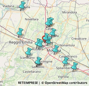 Mappa Via Manzoni, 41011 Campogalliano MO, Italia (13.612)