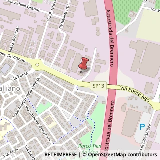 Mappa Via G. di Vittorio, 6, 41011 Campogalliano, Modena (Emilia Romagna)