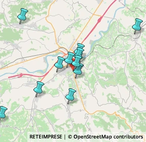 Mappa Via Col di Lana, 12051 Alba CN, Italia (4.02083)