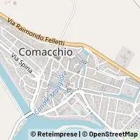 Karte Comacchio