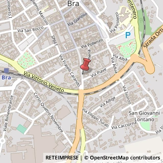 Mappa Via Vittorio Emanuele II, 319, 12042 Bra, Cuneo (Piemonte)