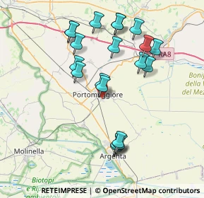 Mappa Via Liguria, 44015 Portomaggiore FE, Italia (7.698)