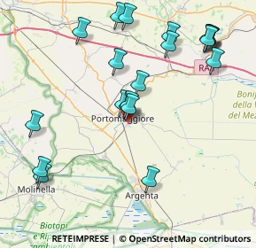 Mappa Via Liguria, 44015 Portomaggiore FE, Italia (8.862)