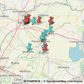 Mappa Via Marzabotto, 44015 Portomaggiore FE, Italia (13.5445)
