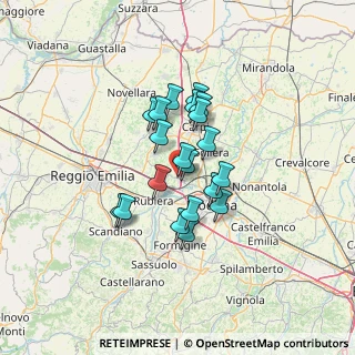 Mappa Via Chiesa Panzano, 41011 Campogalliano MO, Italia (9.587)