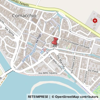Mappa Via N. Bonnet, 108, 44022 Comacchio, Ferrara (Emilia Romagna)