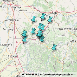Mappa Via Damiano Chiesa, 12051 Alba CN, Italia (9.20389)