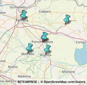 Mappa Via del Lavoratore, 44011 Argenta FE, Italia (12.87583)