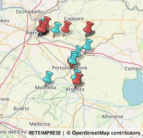 Mappa Via Carlo Cattaneo, 44015 Portomaggiore FE, Italia (13.5025)