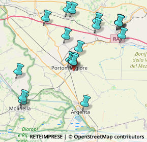 Mappa Via Carlo Cattaneo, 44015 Portomaggiore FE, Italia (8.8765)