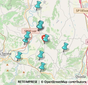 Mappa Via Morazza, 15010 Orsara Bormida AL, Italia (3.47727)