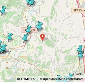 Mappa Via Morazza, 15010 Orsara Bormida AL, Italia (6.722)