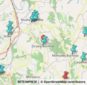 Mappa Via Morazza, 15010 Orsara Bormida AL, Italia (3.03231)