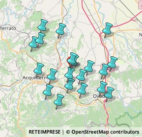 Mappa Via Morazza, 15010 Orsara Bormida AL, Italia (6.9005)