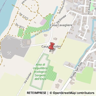 Mappa Via Gondar, 10, 42027 Montecchio Emilia, Reggio nell'Emilia (Emilia Romagna)