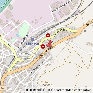 Mappa Via Nazionale, 14, 43045 Fornovo di Taro, Parma (Emilia Romagna)