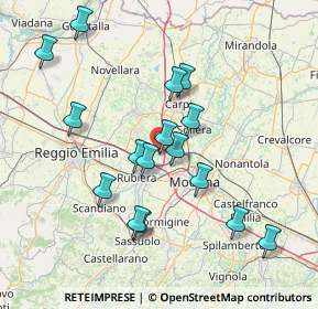 Mappa Via Fermi, 41011 Campogalliano MO, Italia (14.59125)