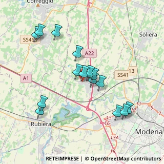 Mappa Via Fermi, 41011 Campogalliano MO, Italia (3.66467)