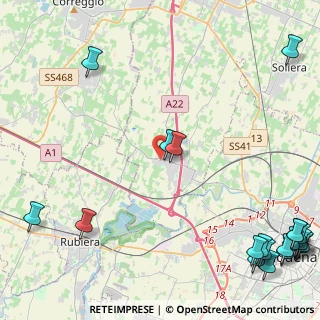 Mappa Via Fermi, 41011 Campogalliano MO, Italia (7.49)
