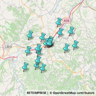 Mappa Via Cocito, 12051 Alba CN, Italia (5.69947)