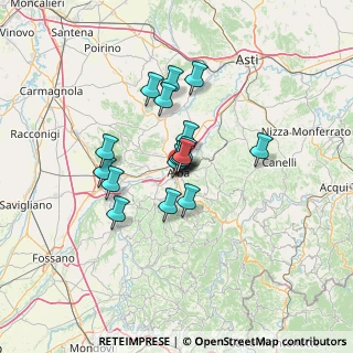 Mappa Via Cocito, 12051 Alba CN, Italia (9.42765)