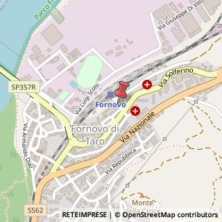 Mappa Via Antonio Gramsci, 11, 43045 Fornovo di Taro, Parma (Emilia Romagna)