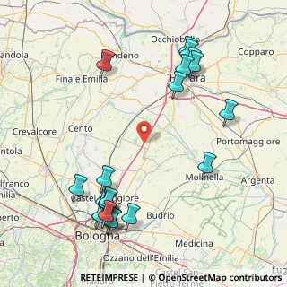 Mappa A13 Bologna - Padova, 40051 Malalbergo BO, Italia (20.1145)