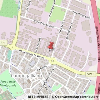 Mappa Via roveda 7, 41100 Campogalliano, Modena (Emilia Romagna)