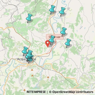 Mappa Via Saracco, 15019 Strevi AL, Italia (4.35091)
